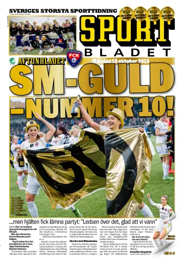 Sportbladet - 19 Oct 2015