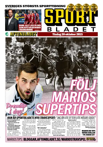 Sportbladet - 20 Oct 2015