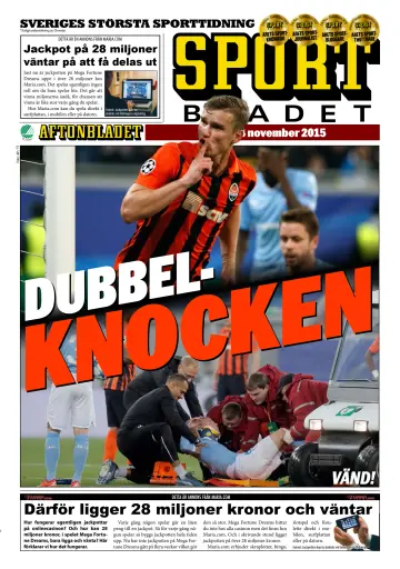 Sportbladet - 4 Nov 2015