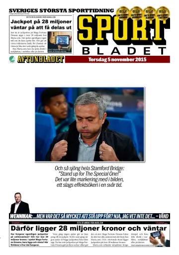 Sportbladet - 5 Nov 2015