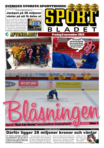 Sportbladet - 6 Nov 2015