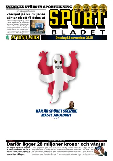Sportbladet - 11 Nov 2015