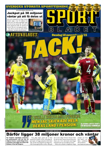 Sportbladet - 18 Nov 2015