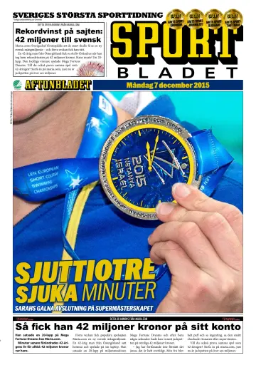 Sportbladet - 7 Dec 2015