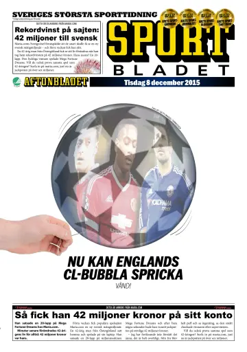 Sportbladet - 8 Dec 2015