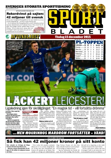 Sportbladet - 15 Dec 2015