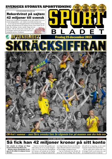Sportbladet - 25 Dec 2015