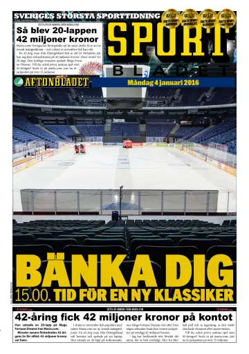 Sportbladet - 4 Jan 2016