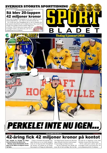 Sportbladet - 5 Jan 2016