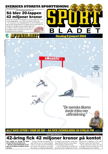 Sportbladet - 6 Jan 2016