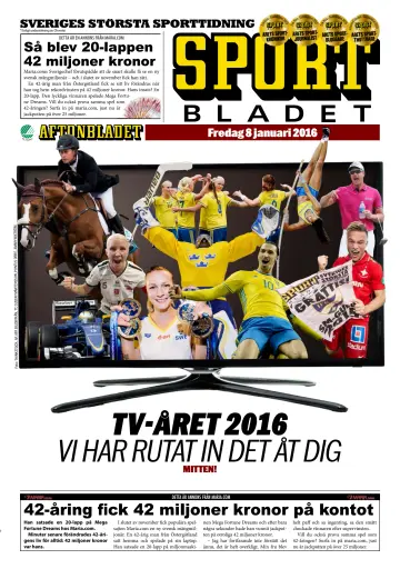 Sportbladet - 8 Jan 2016