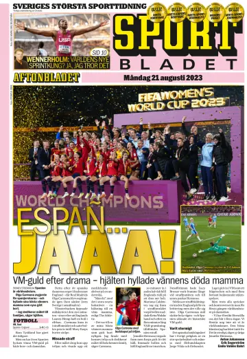 Sportbladet - 21 Aug 2023