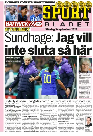 Sportbladet - 3 Sep 2023
