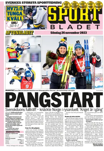 Sportbladet - 26 Nov 2023