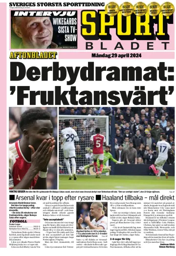 Sportbladet - 29 Apr. 2024