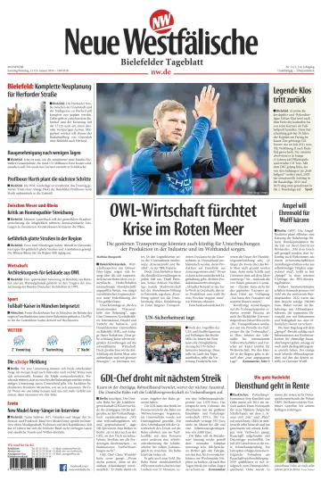 Neue Westfälische - Bielefelder Tageblatt - Bielefeld West - 13 Jan 2024