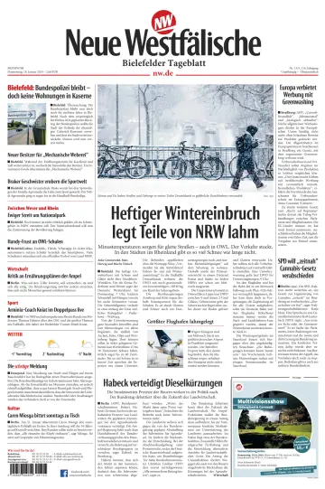 Neue Westfälische - Bielefelder Tageblatt - Bielefeld West - 18 Jan 2024