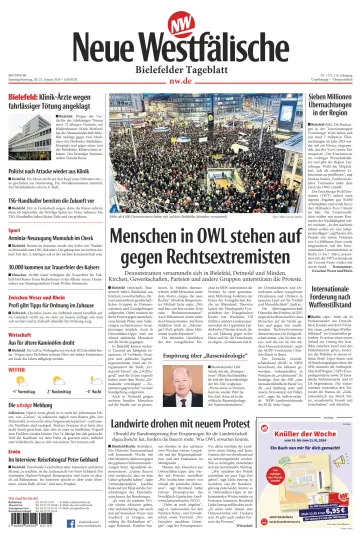 Neue Westfälische - Bielefelder Tageblatt - Bielefeld West - 20 Jan 2024