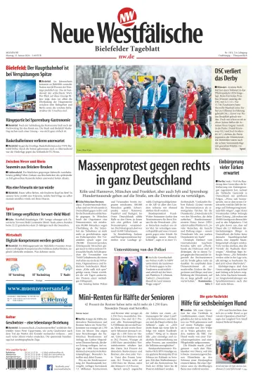 Neue Westfälische - Bielefelder Tageblatt - Bielefeld West - 22 Jan 2024