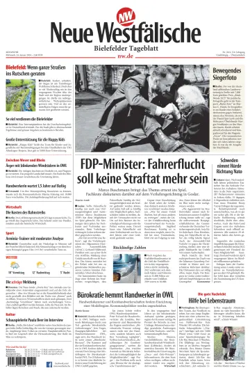 Neue Westfälische - Bielefelder Tageblatt - Bielefeld West - 24 Jan 2024