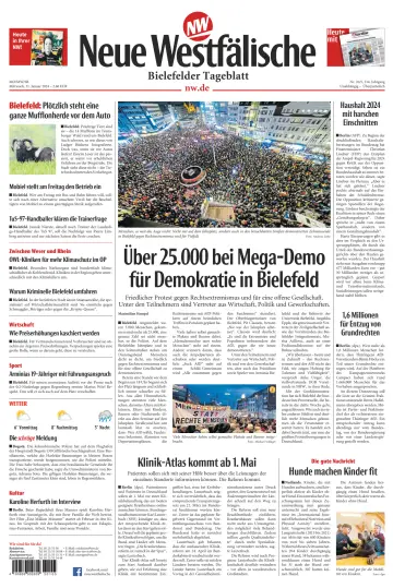 Neue Westfälische - Bielefelder Tageblatt - Bielefeld West - 31 Jan 2024