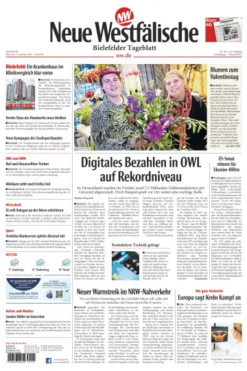 Neue Westfälische - Bielefelder Tageblatt - Bielefeld West - 14 Feb 2024