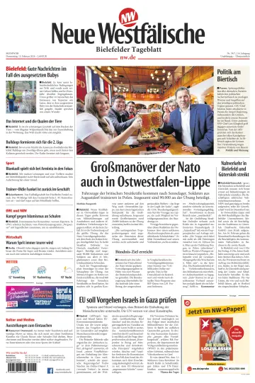 Neue Westfälische - Bielefelder Tageblatt - Bielefeld West - 15 Feb 2024