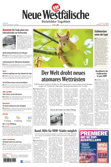 Neue Westfälische - Bielefelder Tageblatt - Bielefeld West - 16 Feb 2024