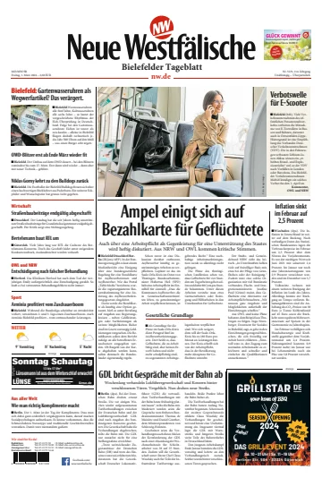 Neue Westfälische - Bielefelder Tageblatt - Bielefeld West - 1 Mar 2024