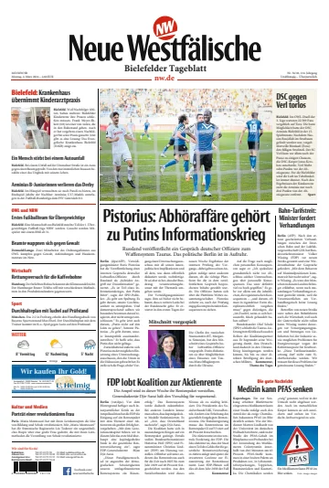 Neue Westfälische - Bielefelder Tageblatt - Bielefeld West - 4 Mar 2024