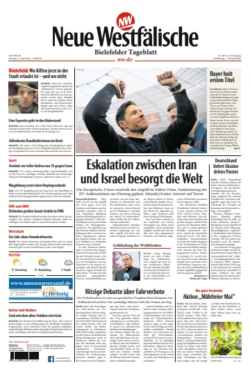 Neue Westfälische - Bielefelder Tageblatt - Bielefeld West - 15 Ebri 2024