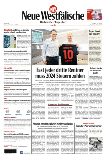 Neue Westfälische - Bielefelder Tageblatt - Bielefeld West - 16 avr. 2024