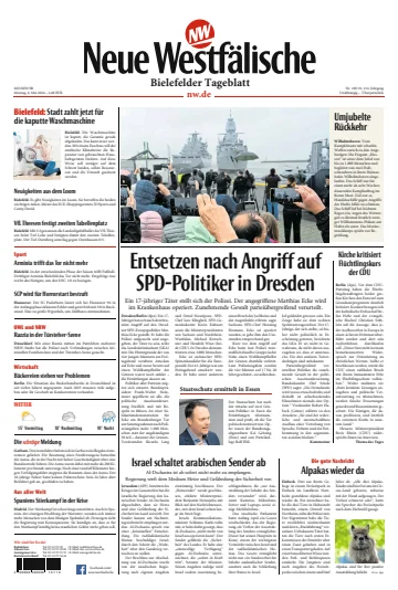 Neue Westfälische - Bielefelder Tageblatt - Bielefeld West - 6 May 2024