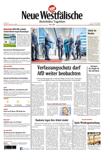 Neue Westfälische - Bielefelder Tageblatt - Bielefeld West - 14 Ma 2024