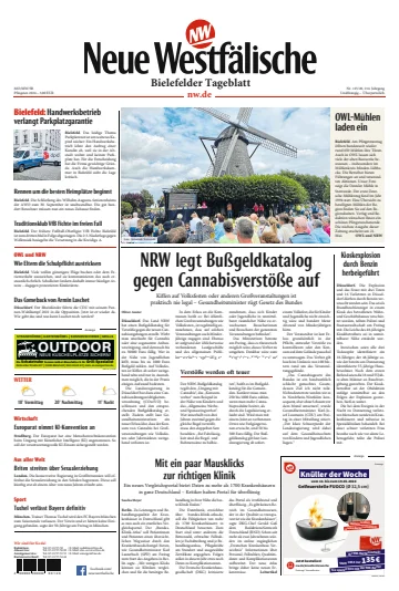 Neue Westfälische - Bielefelder Tageblatt - Bielefeld West - 18 May 2024