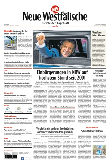 Neue Westfälische - Bielefelder Tageblatt - Bielefeld West - 29 Bealtaine 2024