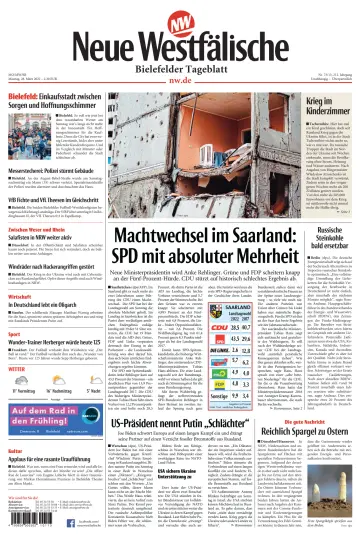 Neue Westfälische - Bielefelder Tageblatt - Bielefeld Ost - 28 3월 2022