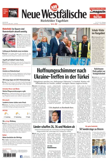 Neue Westfälische - Bielefelder Tageblatt - Bielefeld Ost - 30 3월 2022