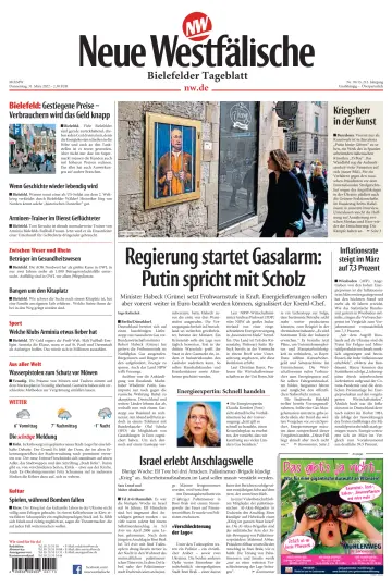 Neue Westfälische - Bielefelder Tageblatt - Bielefeld Ost - 31 3월 2022
