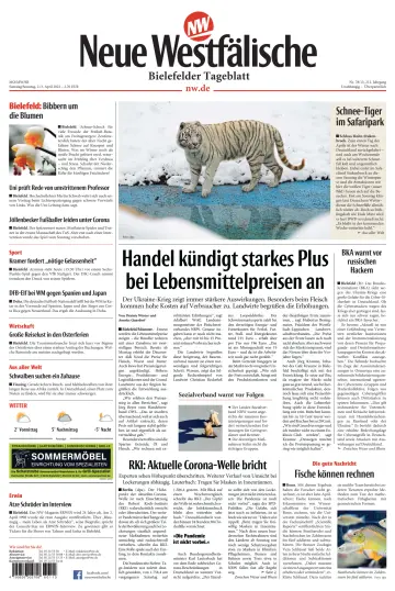 Neue Westfälische - Bielefelder Tageblatt - Bielefeld Ost - 02 4월 2022