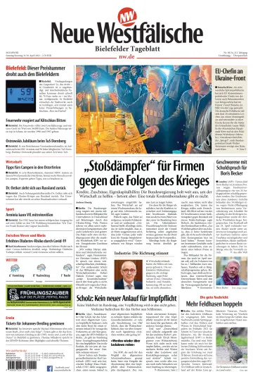 Neue Westfälische - Bielefelder Tageblatt - Bielefeld Ost - 09 4월 2022