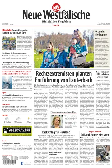 Neue Westfälische - Bielefelder Tageblatt - Bielefeld Ost - 15 4월 2022