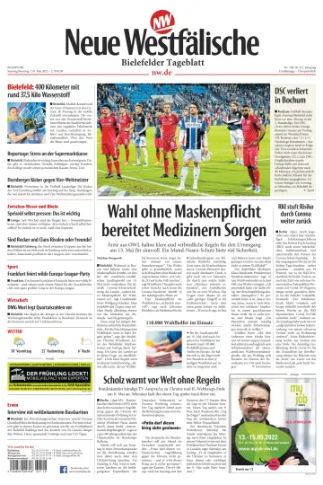 Neue Westfälische - Bielefelder Tageblatt - Bielefeld Ost - 07 5월 2022