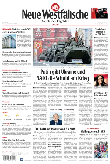 Neue Westfälische - Bielefelder Tageblatt - Bielefeld Ost - 10 May 2022