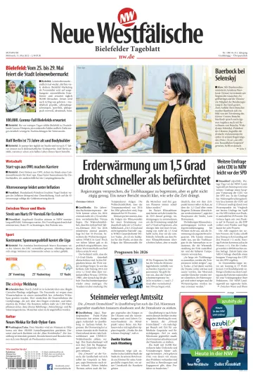 Neue Westfälische - Bielefelder Tageblatt - Bielefeld Ost - 11 5월 2022