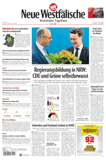 Neue Westfälische - Bielefelder Tageblatt - Bielefeld Ost - 17 May 2022
