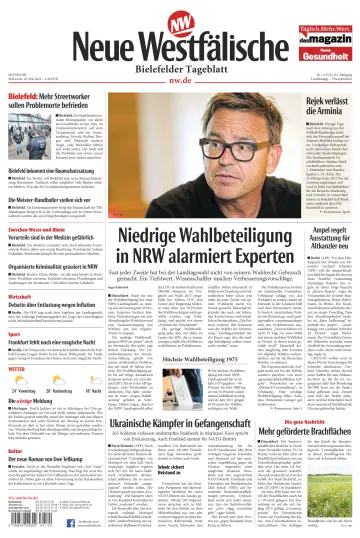 Neue Westfälische - Bielefelder Tageblatt - Bielefeld Ost - 18 5월 2022