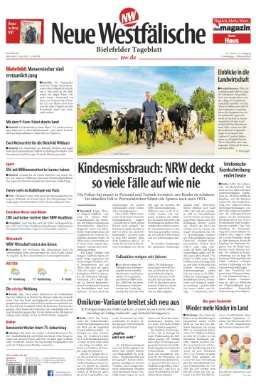 Neue Westfälische - Bielefelder Tageblatt - Bielefeld Ost - 1 Jun 2022