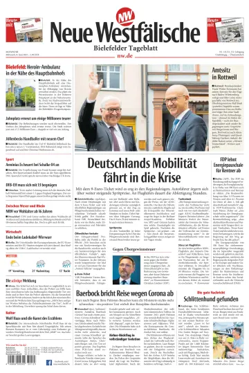 Neue Westfälische - Bielefelder Tageblatt - Bielefeld Ost - 8 Jun 2022