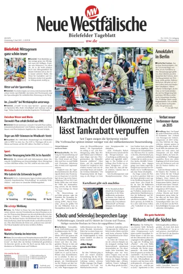 Neue Westfälische - Bielefelder Tageblatt - Bielefeld Ost - 9 Jun 2022